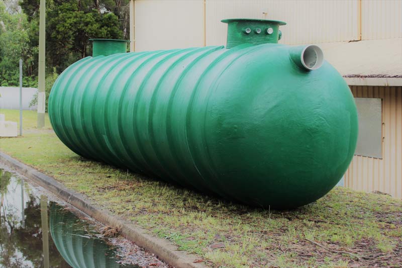 سپتیک تانک,مخزن سپتیک تانک