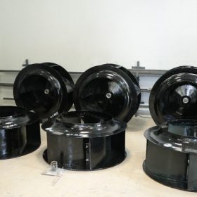 فن اکسیال,فن دمنده ,فن دمنده و اکسیال