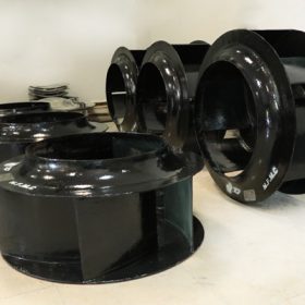 فن اکسیال,فن دمنده ,فن دمنده و اکسیال