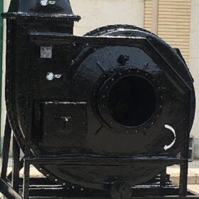 تولید پکیج کامل فن‌های سانتریفیوژ کامپوزیتی در صنایع