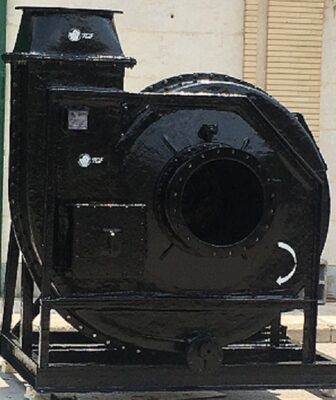 تولید پکیج کامل فن‌های سانتریفیوژ کامپوزیتی در صنایع