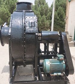 تولید پکیج کامل فن‌های سانتریفیوژ کامپوزیتی در صنایع