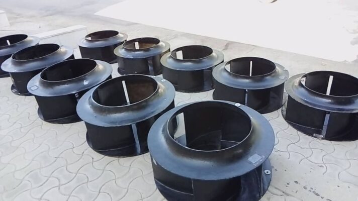 تولید فن های رادیال- محوری کامپوزیتی FRP جهت بخارات اسید