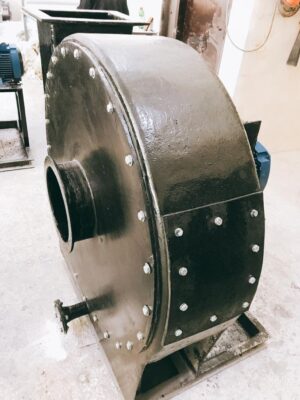 طراحی و تولید فن های سانتریفیوژی کامپوزیتی GRV جهت بخارات اسید