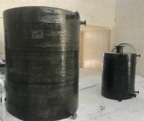 تولید مخازن دخیره GRV پساب اسید